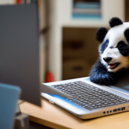 Image of babyPanda generated by Stable Diffusion